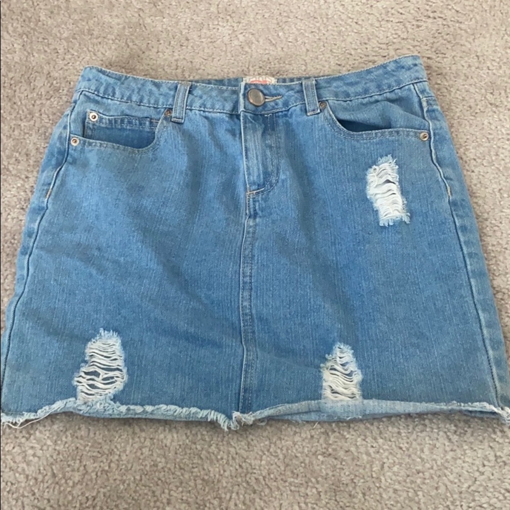 Jean Skirt